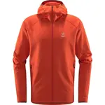 HAGLÖFS SKUTA HOOD Pánska mikina, červená, veľkosť