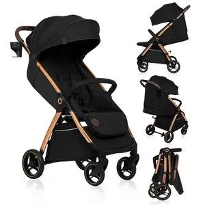 LIONELO Kočárek sportovní Ingrid Black Onyx