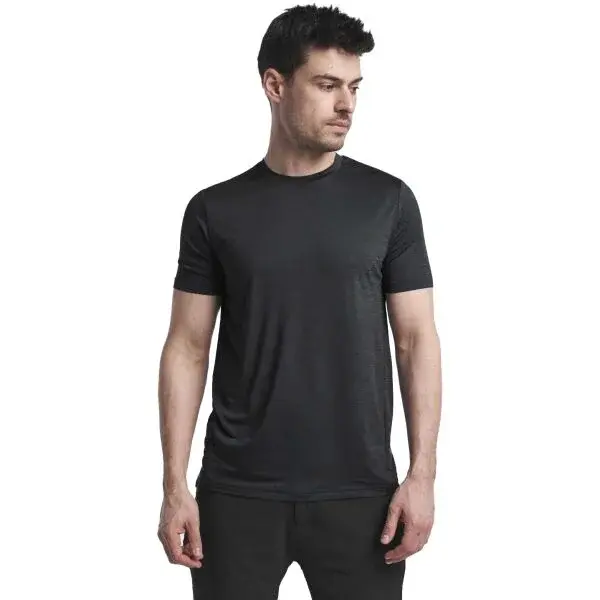 TENSON TXLITE TEE Pánské funkční triko, černá, velikost