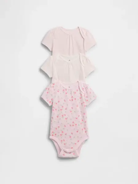 GAP Dětské body, 3 ks - Dívky