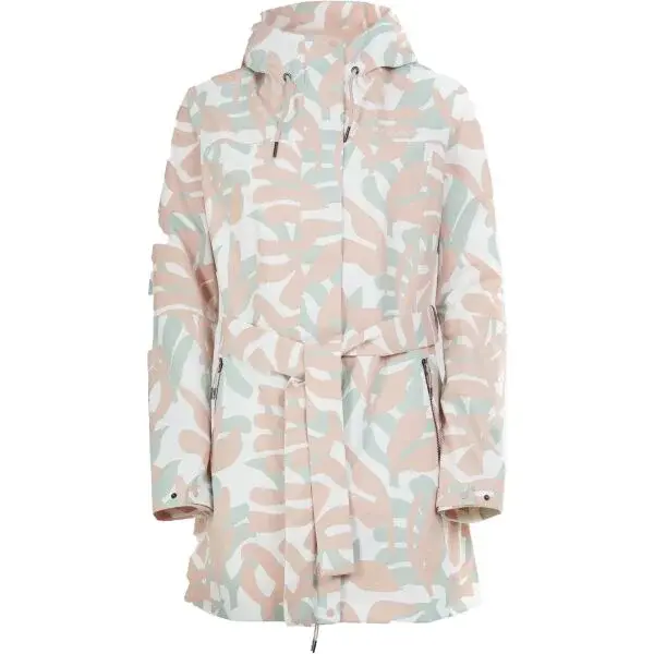 FUNDANGO REGINA II Dámsky jarný kabát, ružová, veľkosť