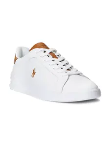 Polo Ralph Lauren Nízke tenisky  hnedá / biela