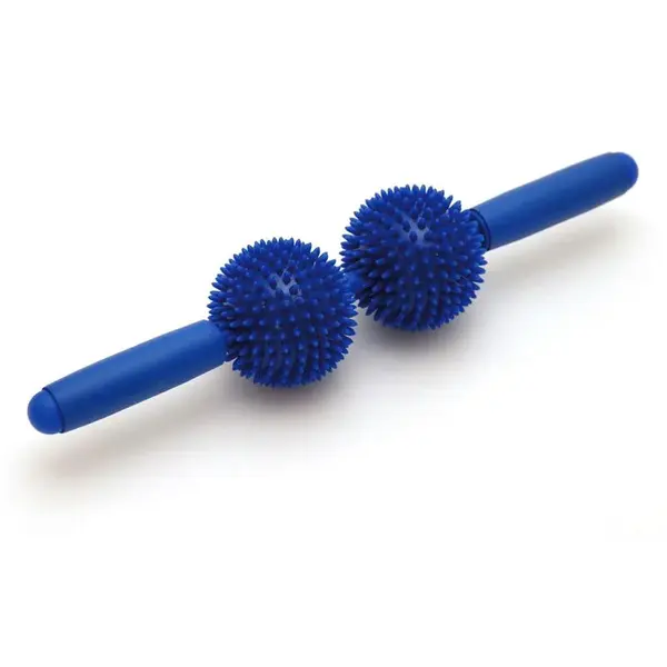 Masážny valček s loptičkami SISSEL® Spiky Twin Roller Farba: fialová