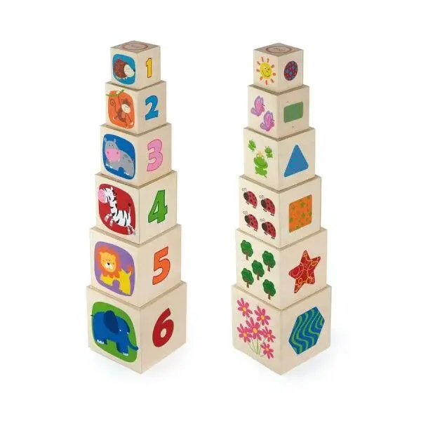 VIGA PYRAMID Vzdelávacia pyramída, mix, veľkosť