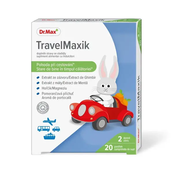 Dr. Max TravelMaxik 20 pastilek