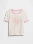 Dětské triko GAP s logem pro dívky