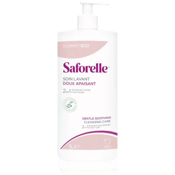 Saforelle Gentle cleansing care gél na intímnu hygienu 1000 ml