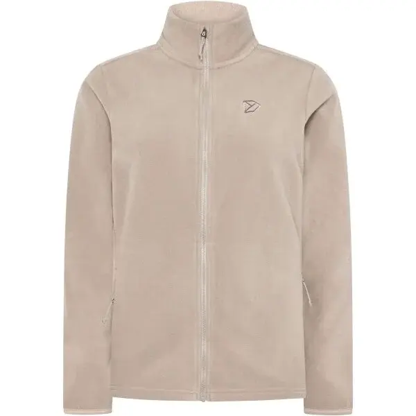 DIDRIKSONS VIONA Dámská fleecová mikina, béžová, velikost