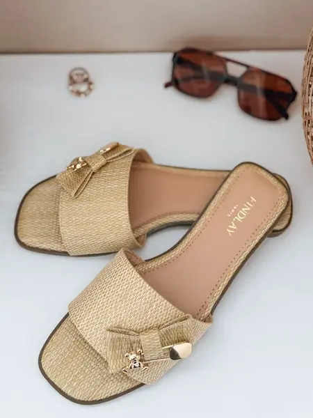 Dámske šľapky TEDDYLUXE béžové