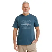 Bushman Pánské tričko Kay, petrolejové S