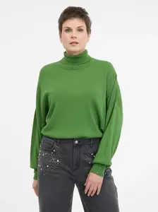 Green Women's Turtleneck Sweater ORSAY - Women's