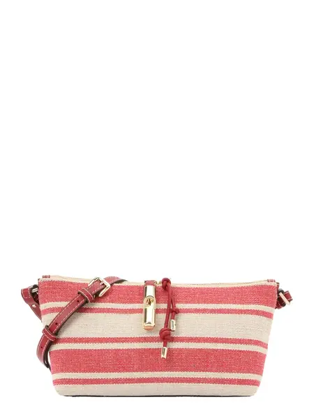 FURLA Kabelka na rameno 'DEBBY'  červená / biela