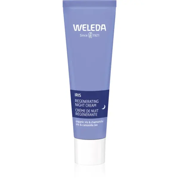 Weleda Kosatec hydratačný nočný krém pre normálnu a suchú pleť 30 ml