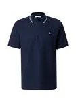 JACK & JONES Tričko 'JJEAustin'  tmavomodrá / biela