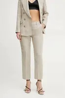 Lněné kalhoty Marella PERUGIA