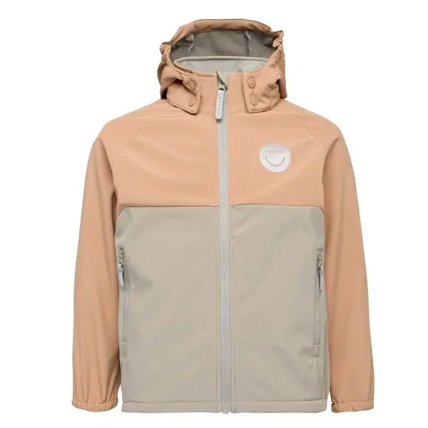 VIKING BY NORWAY KENZA X Chlapčenská softshellová bunda, béžová, veľkosť