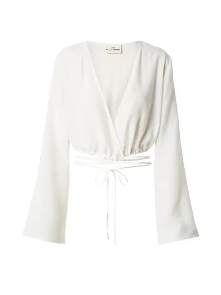 A LOT LESS Blúzka 'Thamara'  biela