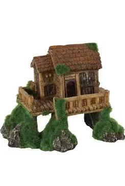 Akvarijní dekorace Kipouss chata S Zolux