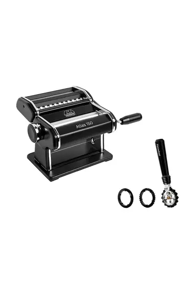 Strojek na těstoviny s jedním kráječem Marcato Atlas 150 Classic černá barva