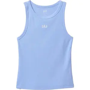 GAP LOGO Dámské tílko, světle modrá, velikost