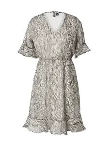 VERO MODA Letné šaty 'VMSmilla'  čierna / biela