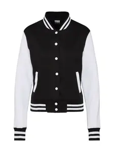 Urban Classics Prechodná bunda  čierna / biela