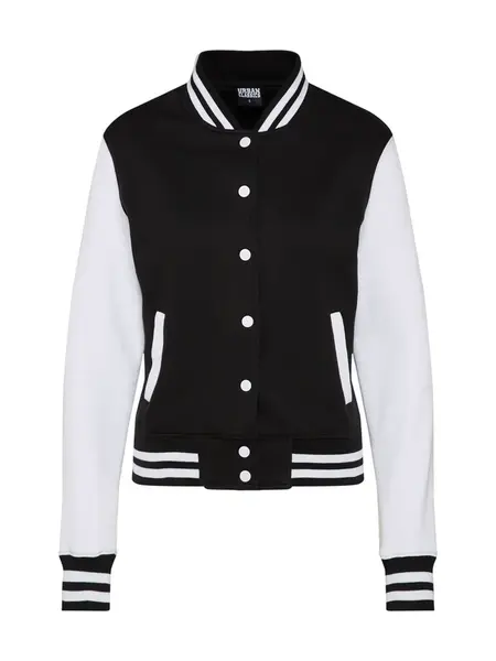 Urban Classics Prechodná bunda  čierna / biela