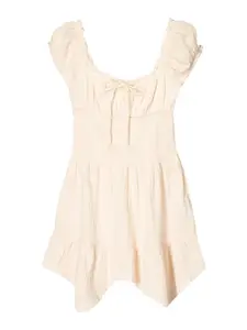 Bershka Šaty  sivobéžová