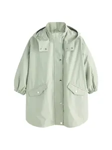 Next Kabát  pastelovo zelená