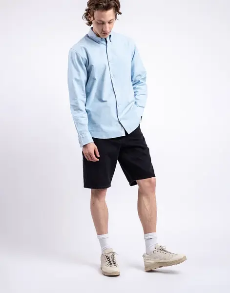 Carhartt WIP Single Knee Short Black stone washed 33
