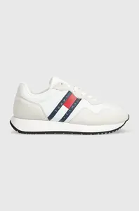 Kožené sneakers boty Tommy Jeans TJM MODERN RUNNER