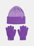 Čepice Under Armour G Beanie/Glove Combo-PPL - Holky