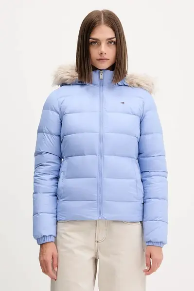 Péřová bunda Tommy Jeans