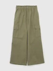 GAP Dětské široké kalhoty - Holky