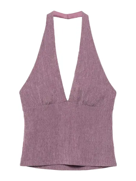 Pull&Bear Top  levanduľová