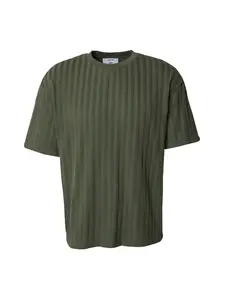 DAN FOX APPAREL Tričko 'Jonte'  olivová