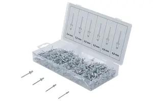 BGS technic Sada trhacích nýtů 4 rozměry po 100 ks