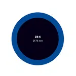 Záplata ZS MINI na opravu duší průměr 30 mm - 1 kus - Ferdus 1.03 Varianta: ZS 6 na opravu duší průměr 75 mm. 1 ks