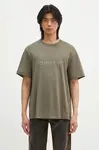 Helmut Lang Bavlněné tričko Helmut Lang Logo Ov Tee.Hvy Ever