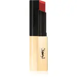Yves Saint Laurent Rouge Pur Couture The Slim tenká matující rtěnka s koženým efektem odstín 9 Red Enigma 2.2 g