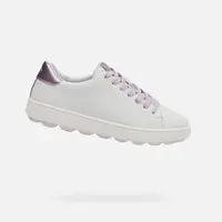 Bílé dámské tenisky Geox Spherica ECUB-1 - Dámské