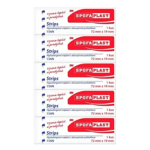 3m Spofaplast 156N Strips 72x19mm 5ks