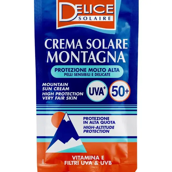 Delice Solaire Opalovací krém Mountain SPF50+ sáček 50 ml