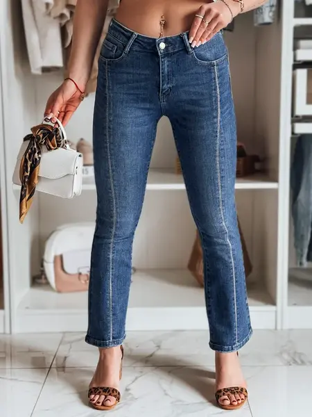 Dámske džínsy zvonového strihu LUSINIA