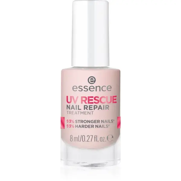 essence UV RESCUE pečující lak na nehty odstín 01 8 ml