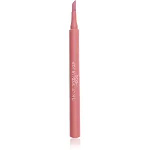GOSH COPENHAGEN Here To Stain Lip Pen fix na rty pro dlouhotrvající efekt odstín 002 Candy Stain 1 ml
