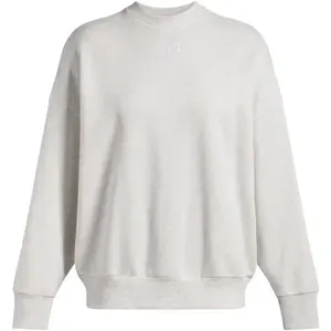 Under Armour RIVAL FLEECE CREW Dámská mikina, šedá, velikost M