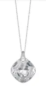 Preciosa Náhrdelník s čirým krystalem Brilliant Rose 6011 00 (řetízek, přívěsek)