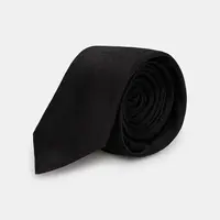 Hedvábná kravata Karl Lagerfeld černá barva, 553153.805100