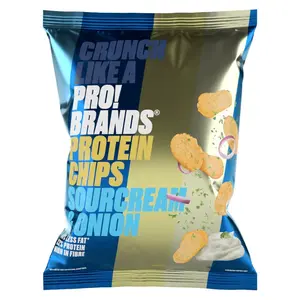 PROBRANDS ProteinPro Chips príchuť smotana/cibuľa 50 g
